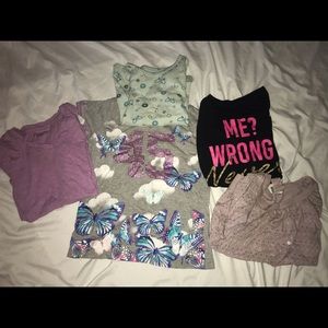 girl shirts (DETAILS IN DESCRIPTION)